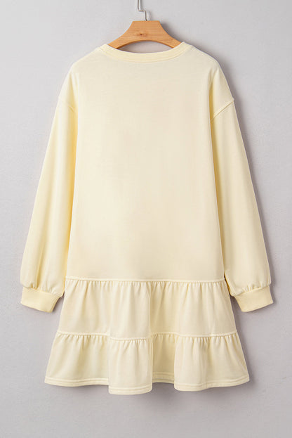 Threaded Pear Ramona Sleeve Loose Mini Dress