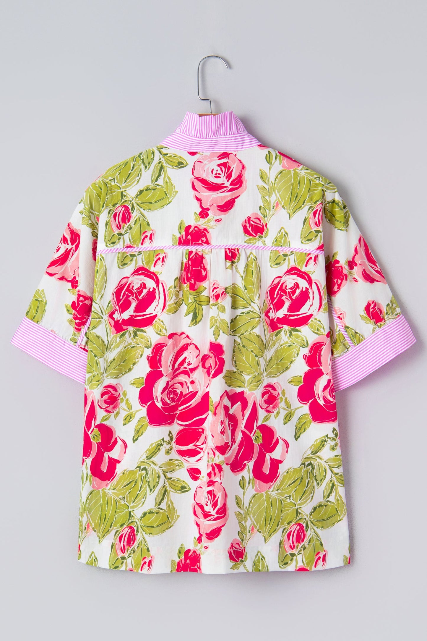 Threaded Pear Rebekah Collar Short Sleeve Shirt