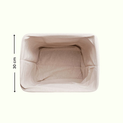 Eco Bath Bamboo Laundry Basket with Lid and Removable Lining - Eco Bath London