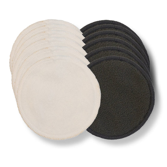 Eco Bath Reusable Bamboo Makeup Remover Pads - Set of 12 - Eco Bath London