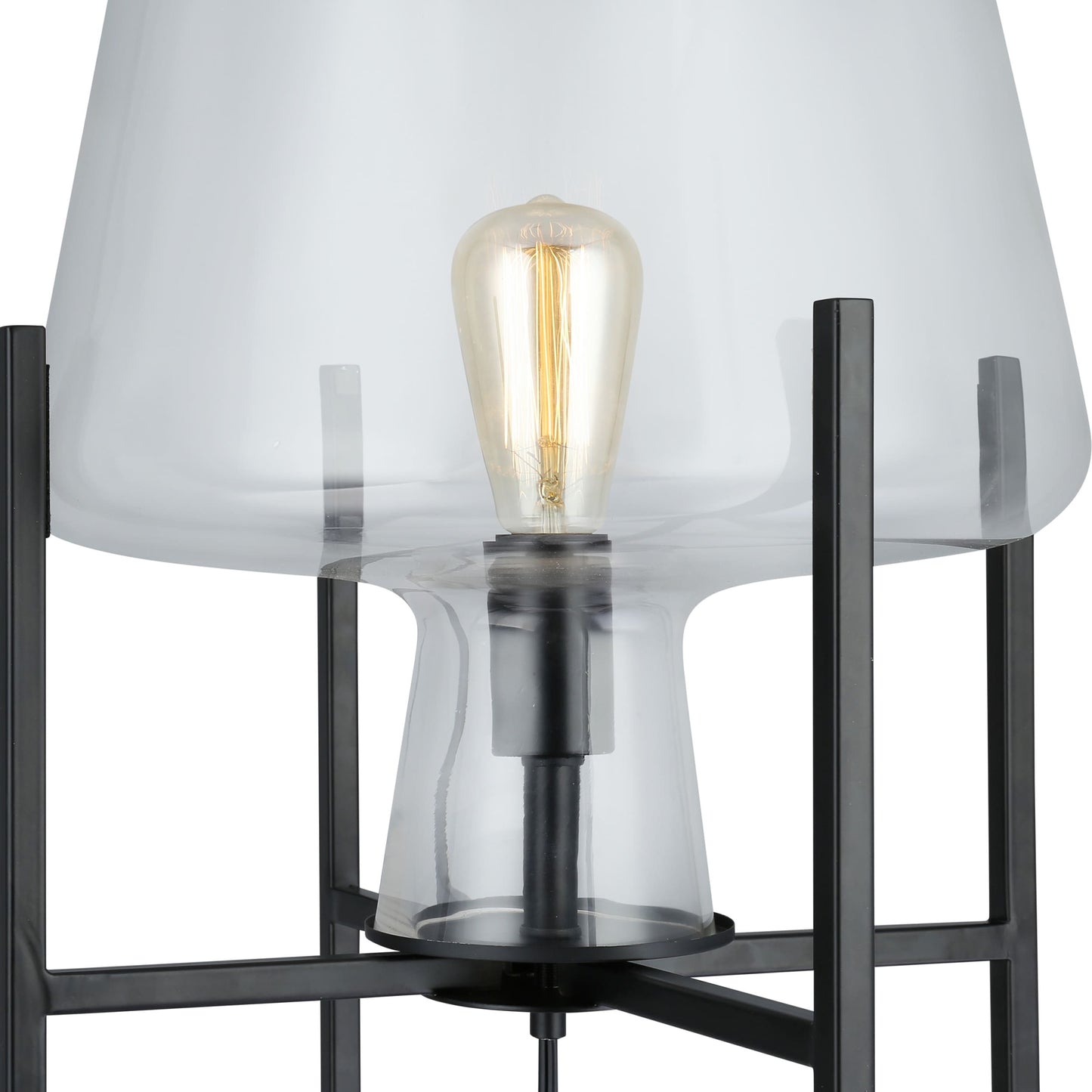 Clear/ Black-