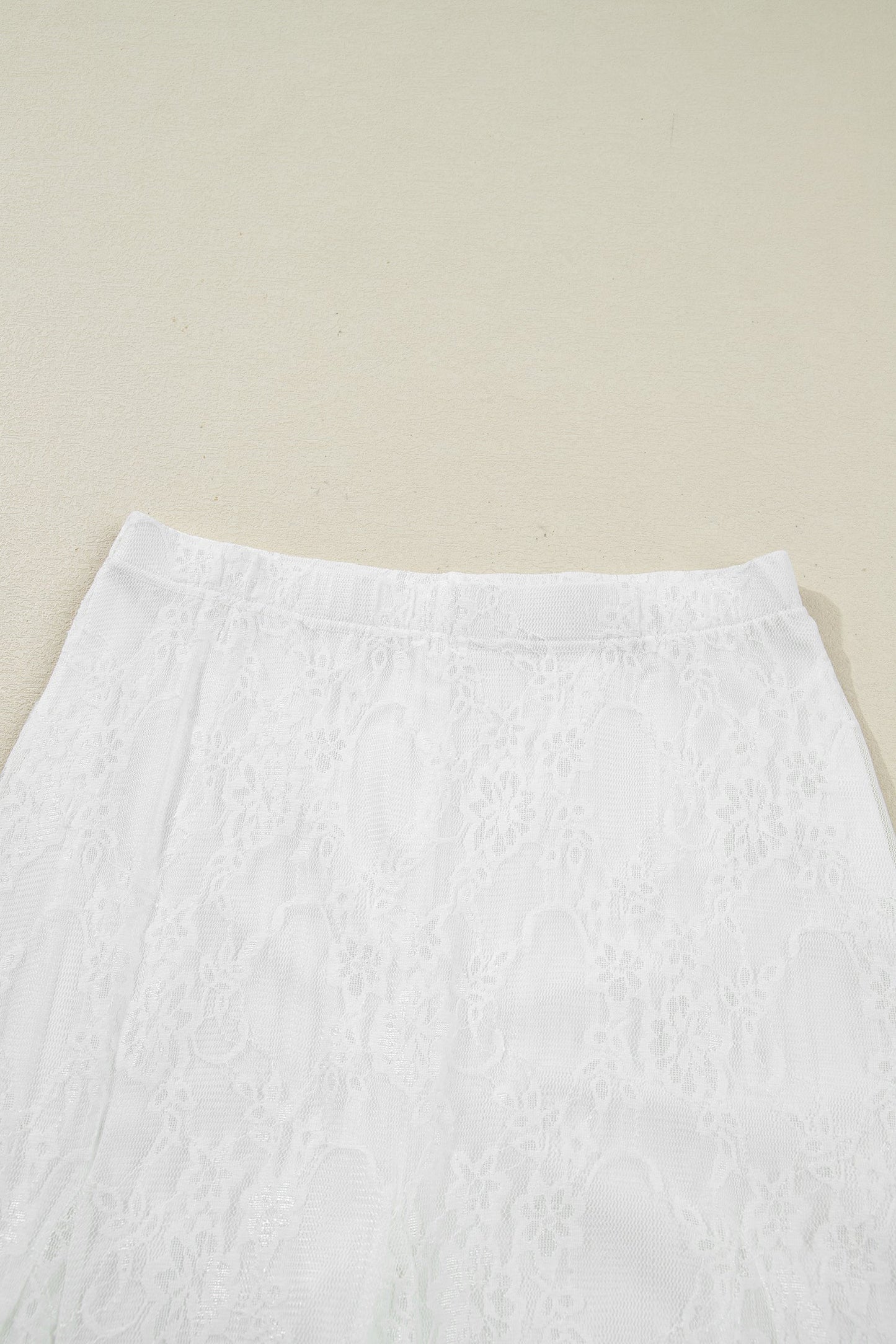 Maliyah Lace Flowy Maxi Skirt by Threaded Pear