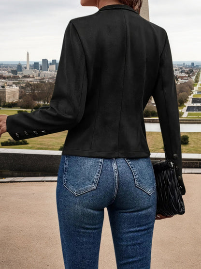 Women’s double breasted casual jacket