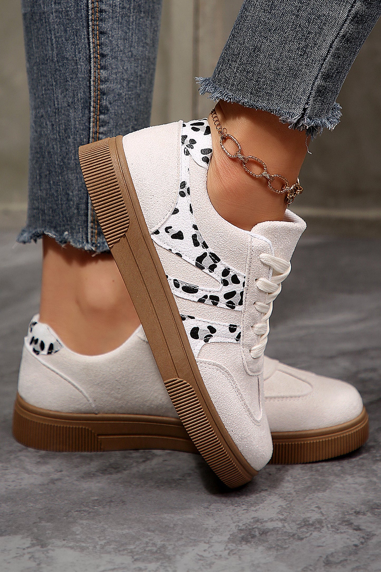 Threaded Pear Samantha Lace Up Casual Shoes