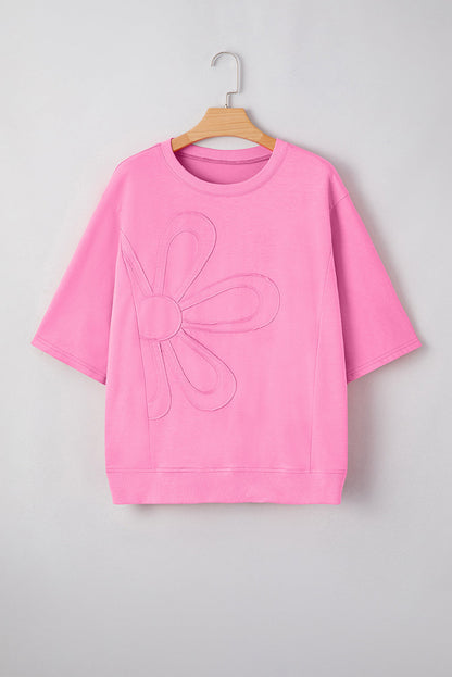 Threaded Pear Luz Half Sleeve Tunic Top