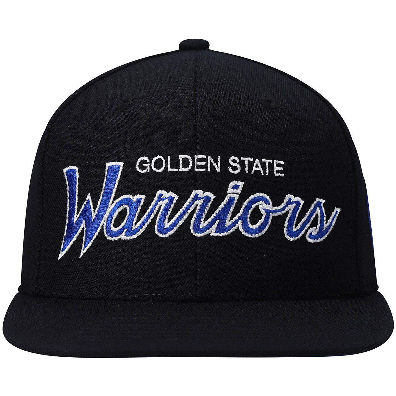 Men's Mitchell & Ness NBA Team Script 2.0 Snapback Warriors