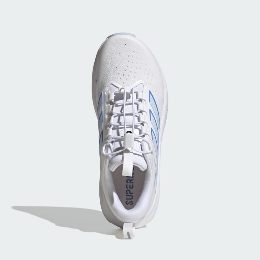 Cloud White / Blue Fusion / Silver Metal-