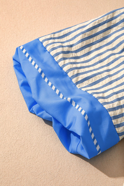 Threaded Pear Joanna Detail Short Sleeve Blouse