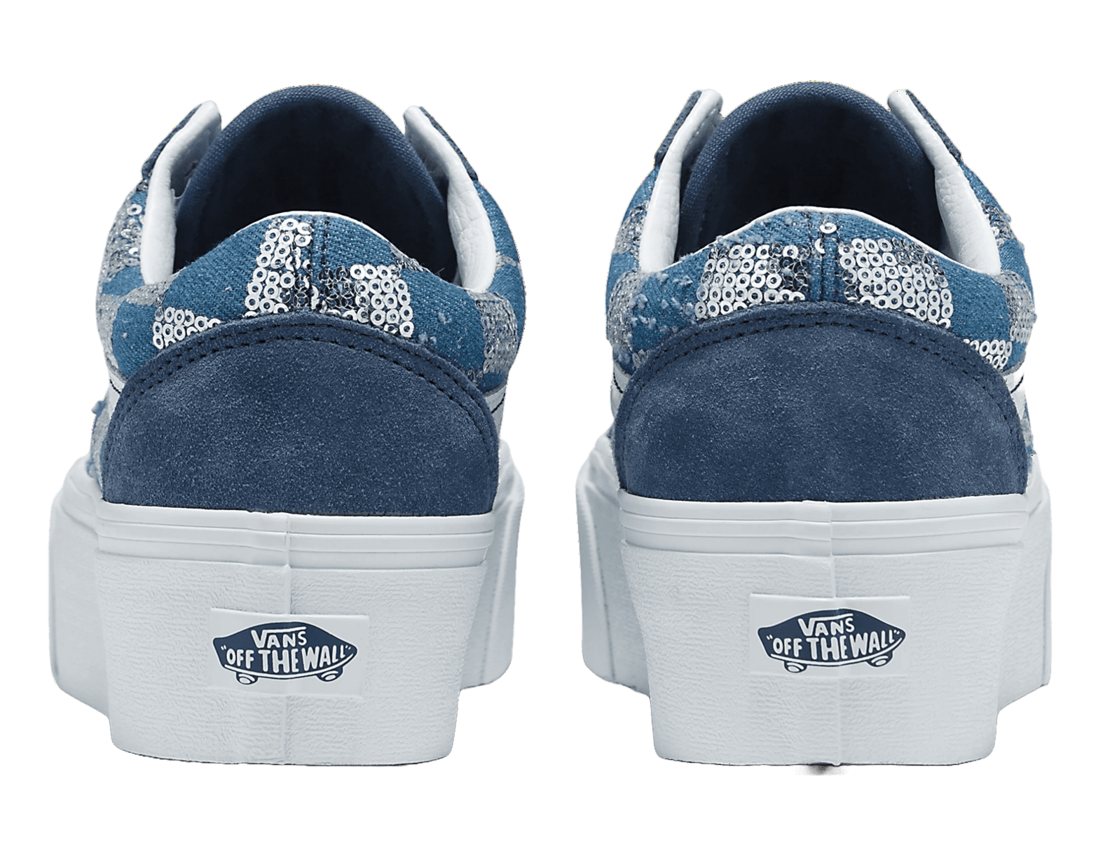 Glimmr Check/Vintage Indigo-