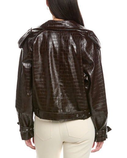 DARK BROWN-