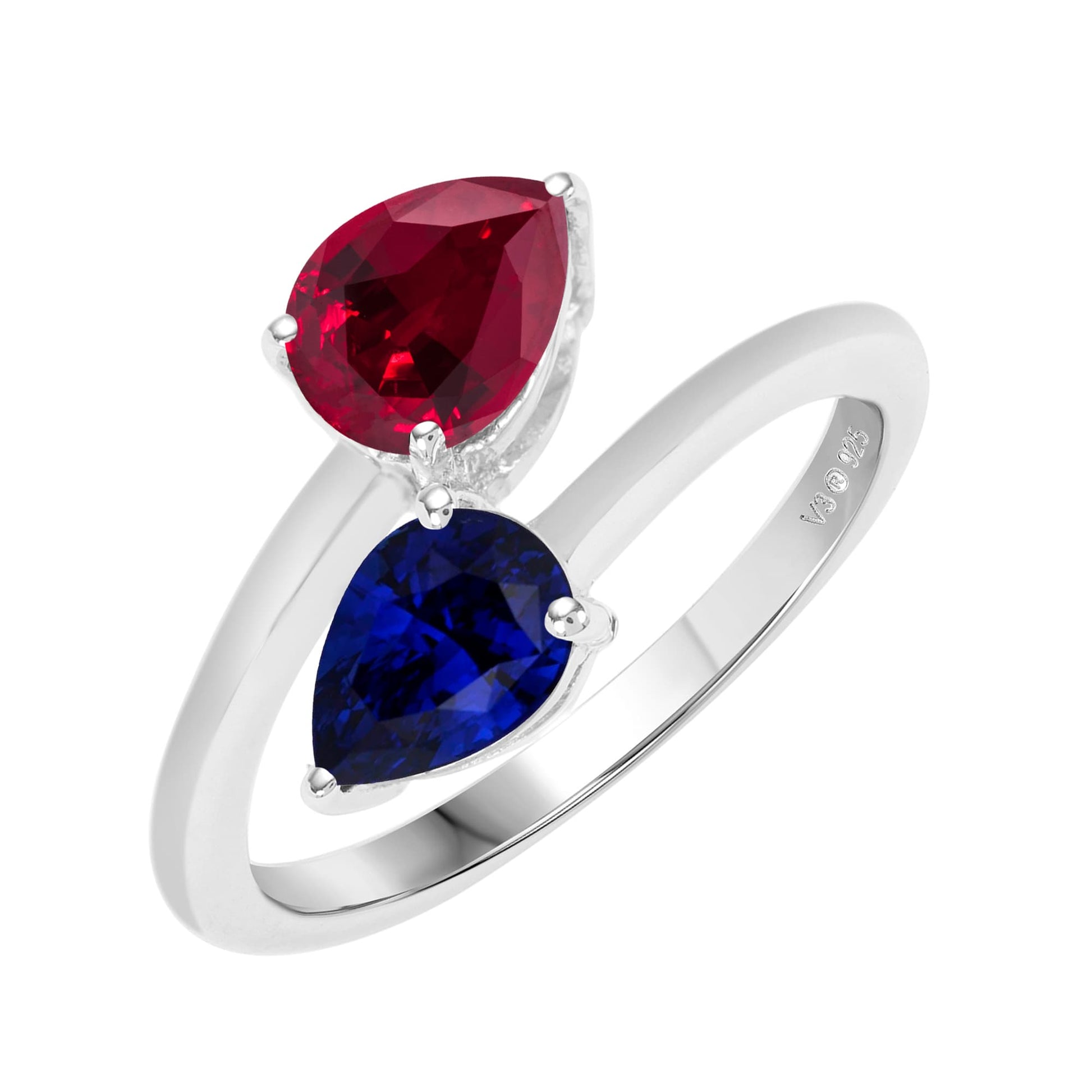 Blue, Red-