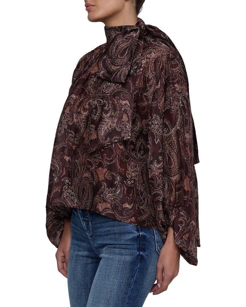 BSRT-BROWN ETCHED PAISLEY-