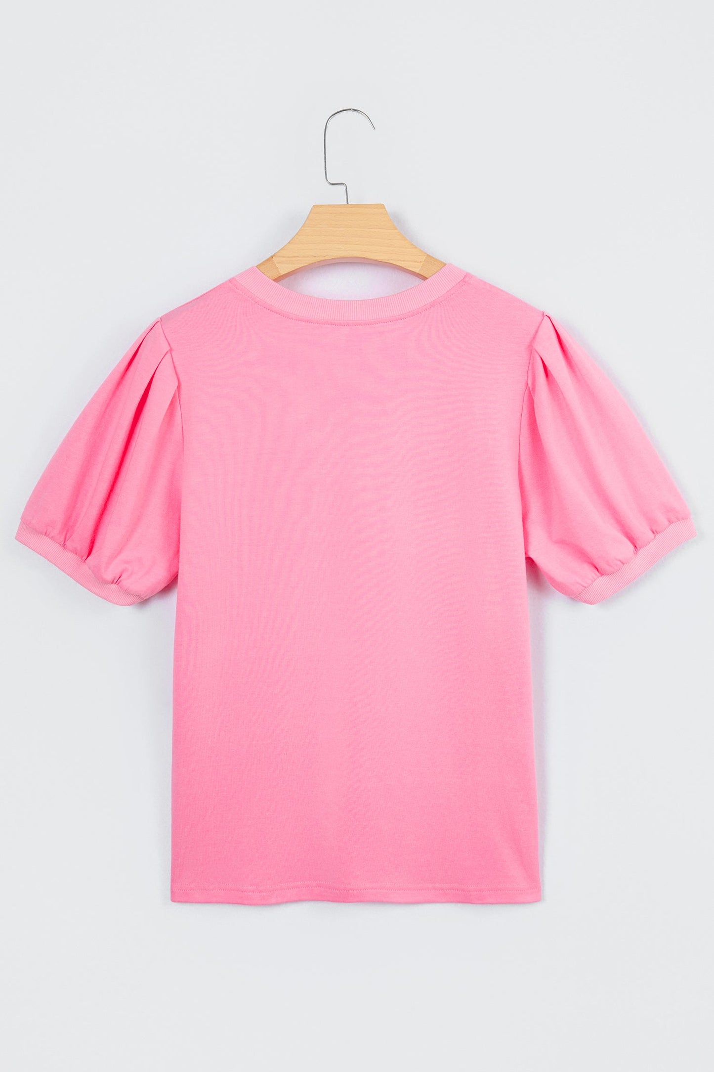 Threaded Pear Lilah Short Puff Sleeve Blouse