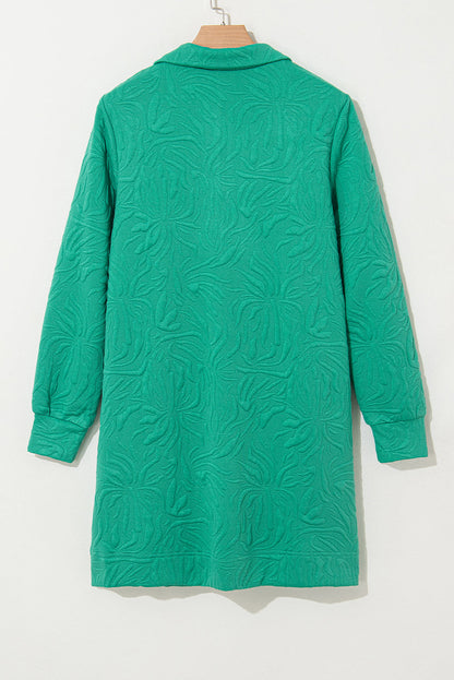Threaded Pear Amayah Zipper Shift Mini Dress