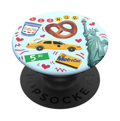 Popsockets Popgrip - Expanding Stand and Grip with Swappable Top - New York
