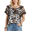 Brown Black Leopard Print