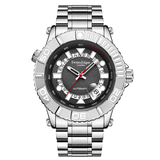Black/Silver-