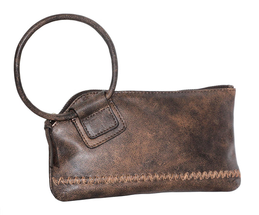 Nino Bossi Wendy's Ring Clutch - Brown