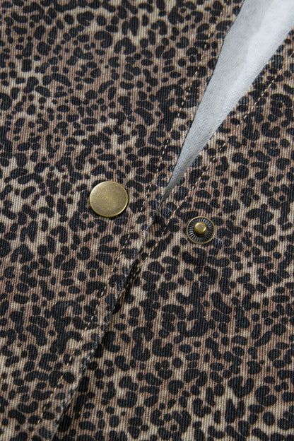 Threaded Pear Elliana Print Slim Vest