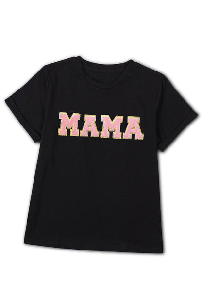 Threaded Pear Sierra MAMA Chenille Graphic Tee