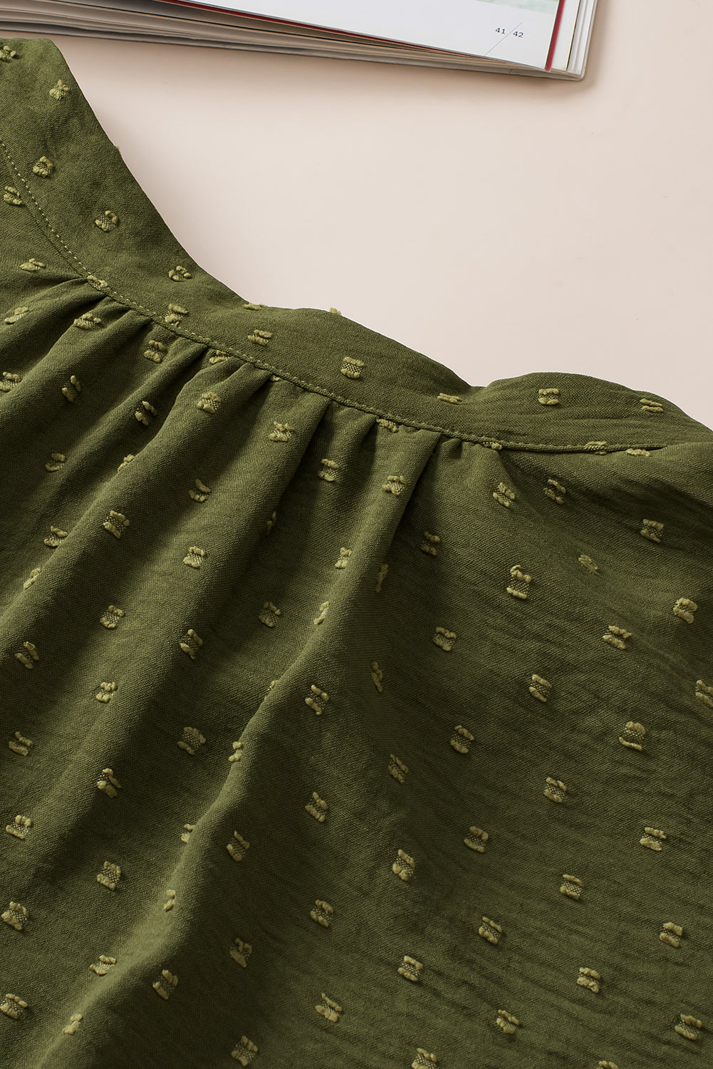 Threaded Pear Kataleya Mock Tied Nape PLUS Top
