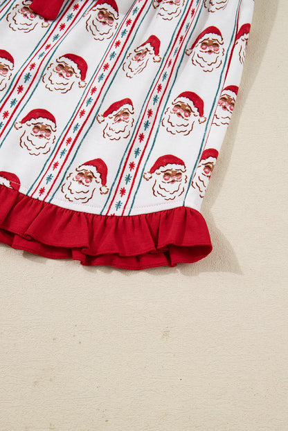 Threaded Pear Gillian Stripes Ruffle Pj Set