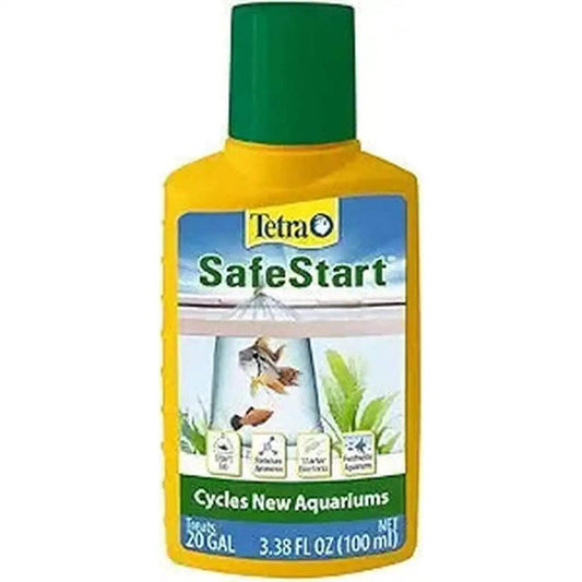 Tetra Safestart Plus, for Newly Set-Up Fish Aquariums, 100 Ml, 3.38-Ounce