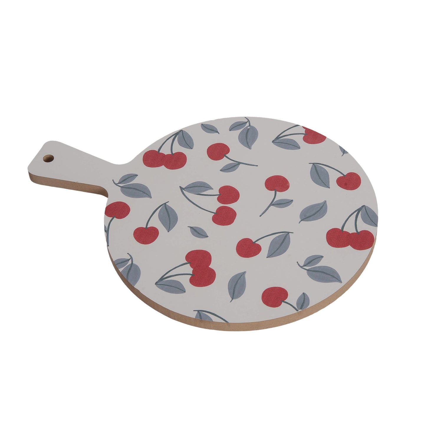 MDF Cherry Board Red and Green and White for Spring Serving and Entertaining