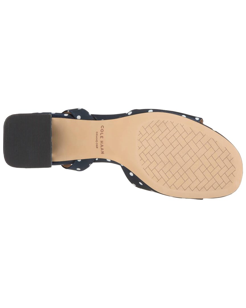 NAVY/WHITE POLKA DOT SATIN-