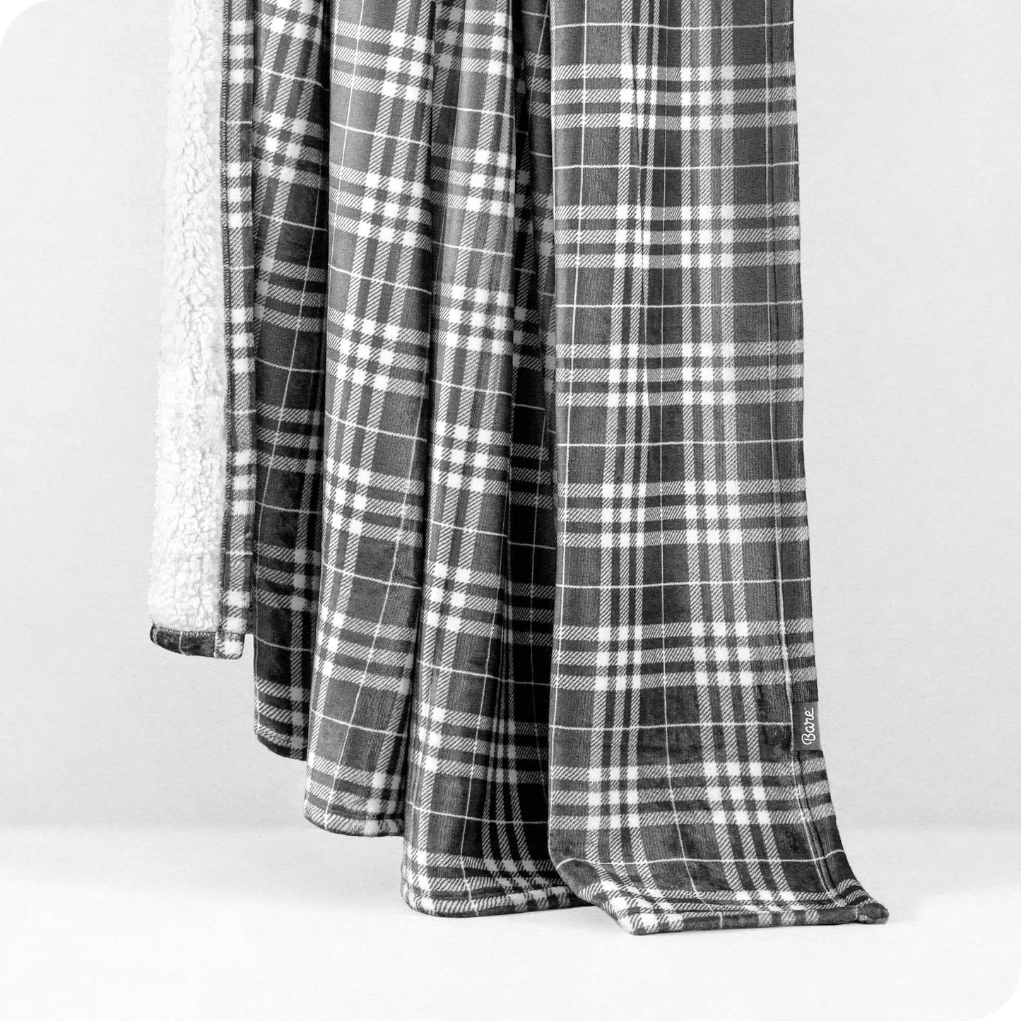 Stirling Plaid - Grey/White-