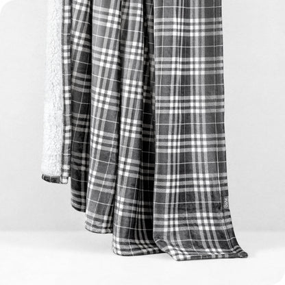 Stirling Plaid - Grey/White-