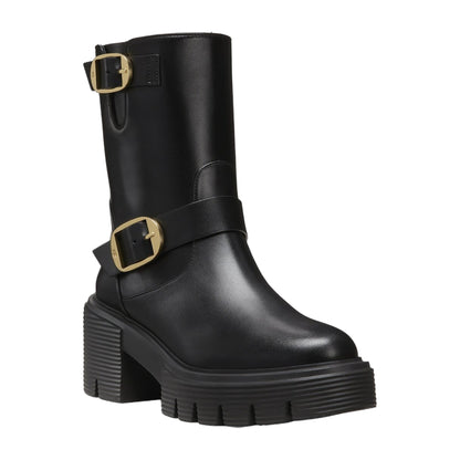 Stuart Weitzman Soho Leather Moto Bootie