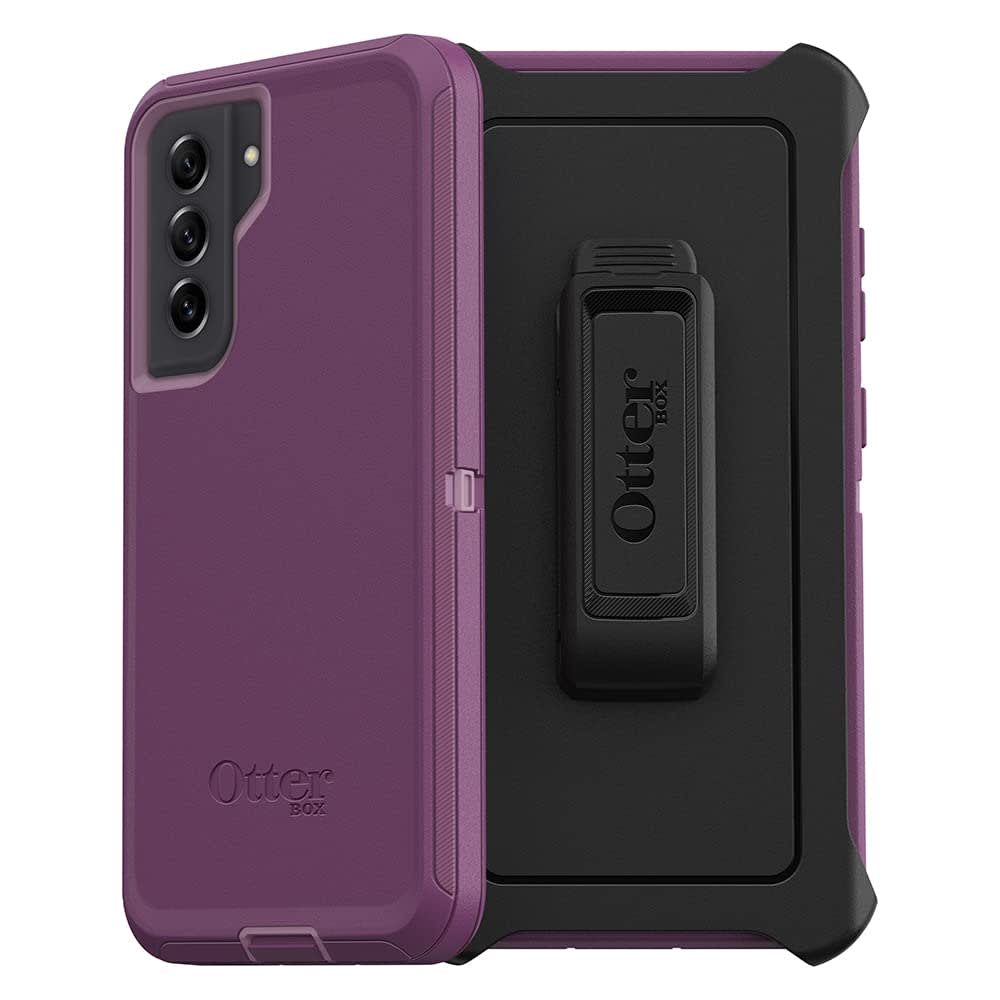 Otterbox Defender Series Screenless Case Case for Galaxy S21 Fe 5g (Only) - Happy Purple