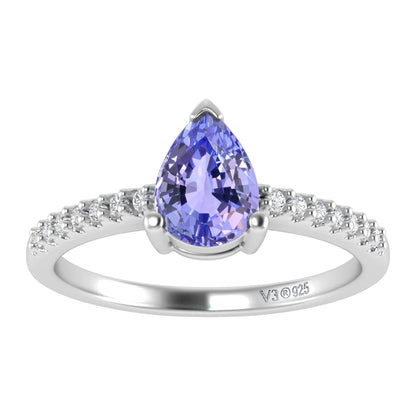 Blue, White-
