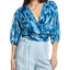 LAGUNA BLUE TAZA IKAT PRINT