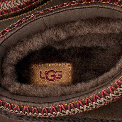 UGG Tazz II Womens Platform Clogs — Dusted Cocoa Suede