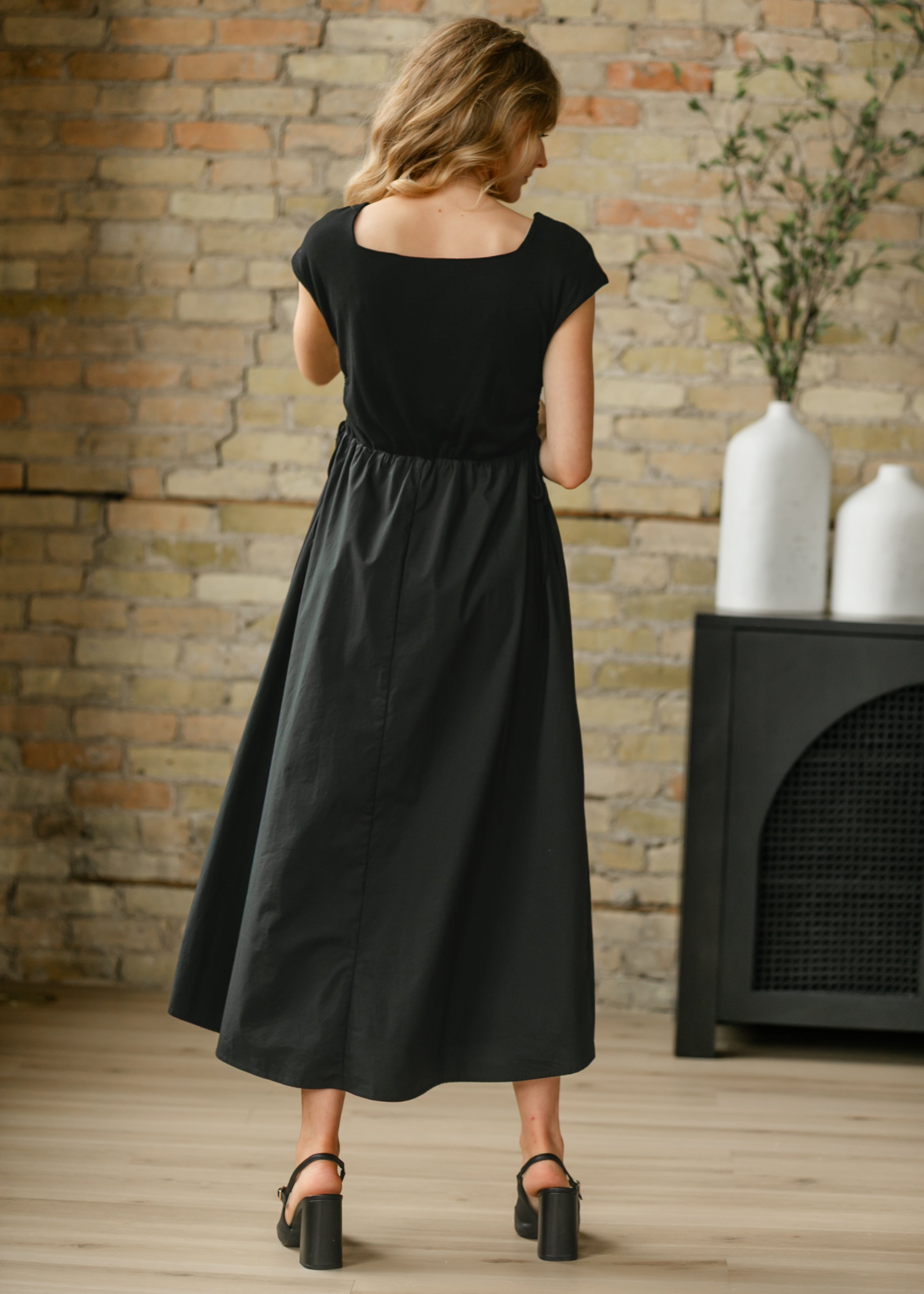 Eleanor Black A-line Maxi Dress – Zulily