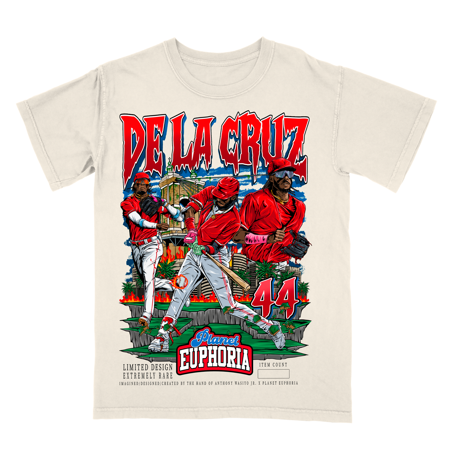Elly De La Cruz V2 Limited Edition MLB Player Graphic T-Shirt
