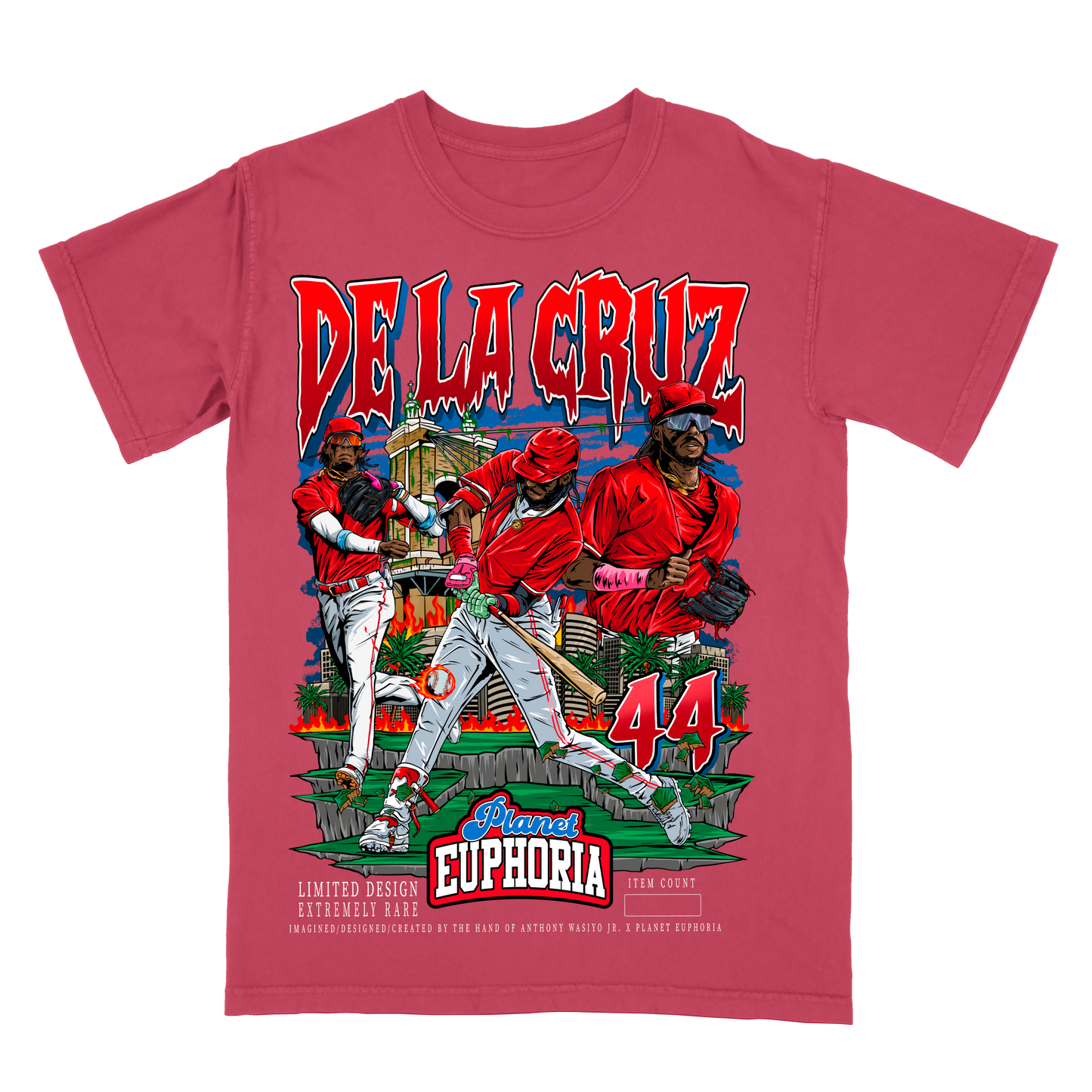 Elly De La Cruz V2 Limited Edition MLB Player Graphic T-Shirt