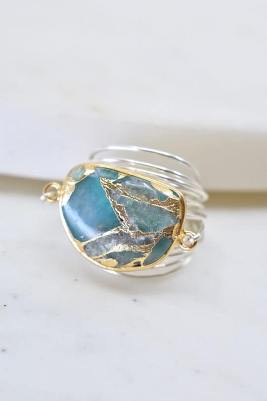 Blue-