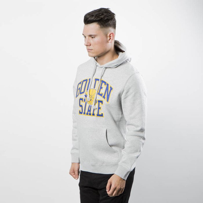 Men's Mitchell & Ness NBA Golden State Warriors Playoff Win Hoody