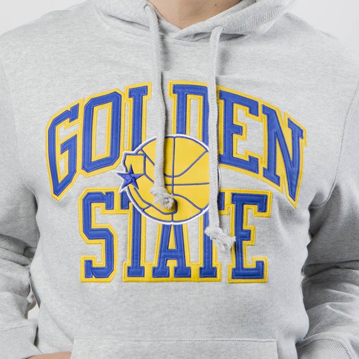 Men's Mitchell & Ness NBA Golden State Warriors Playoff Win Hoody