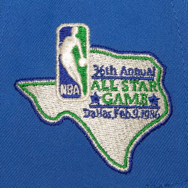 Men's Mitchell & Ness NBA Watch Me Shine Snapback Hwc Mavericks - Navy