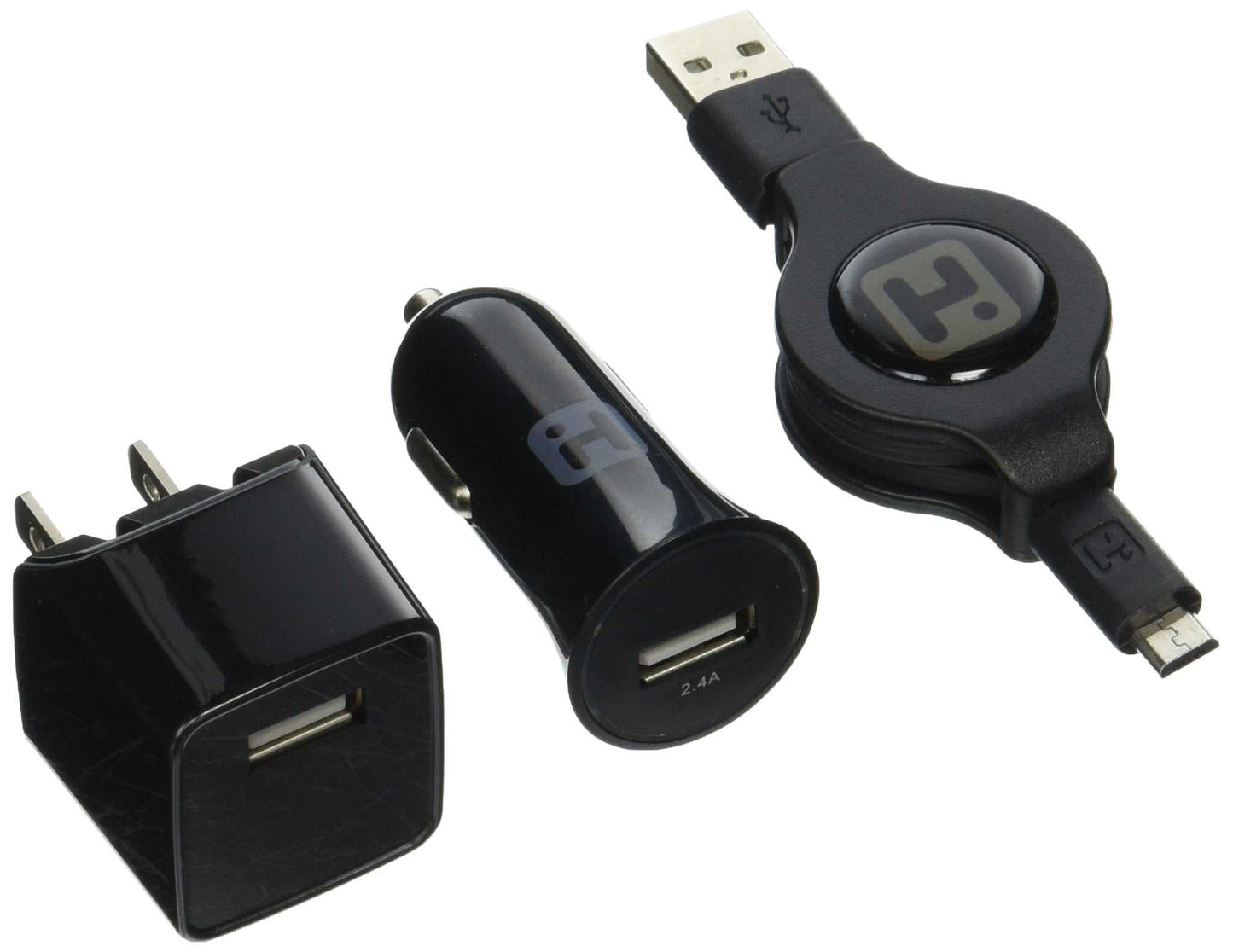 Ihome Micro Usb Cable for Android - Black