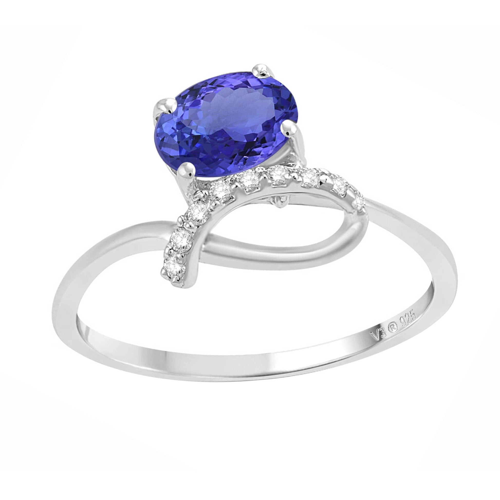 Blue, White-