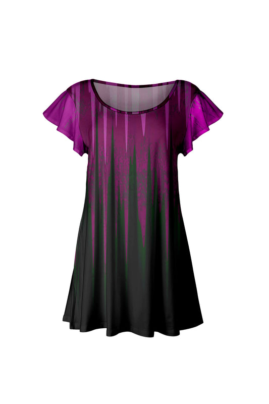 Purple Ombre Dip Dye-