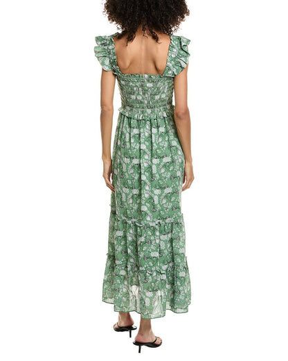 GREEN VINTAGE BERRY TOILE-