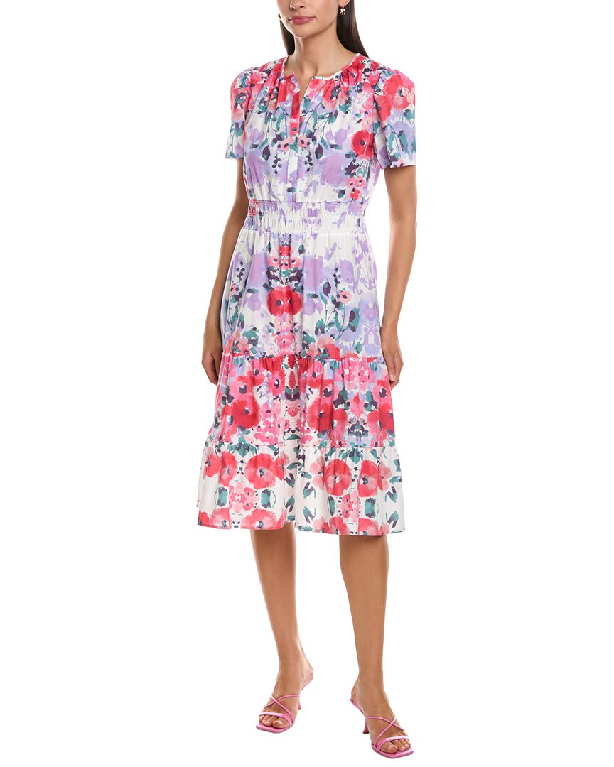 RED PINK 2040-1 PRINT-