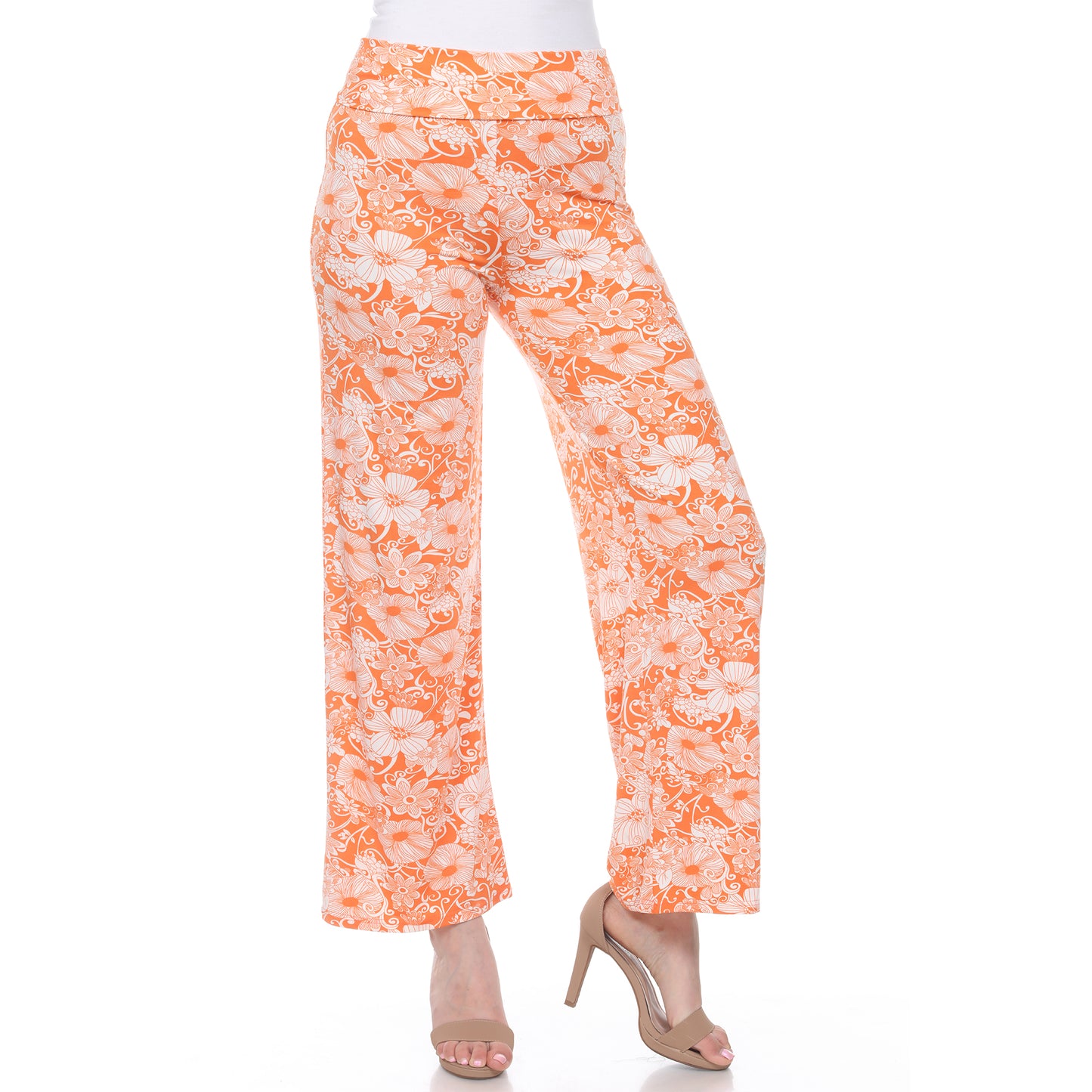 Orange Floral-