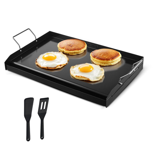VEVOR 24x16 in Flat Top Griddle Carbon Steel Universal BBQ Grill Pan Cookware - Black 1